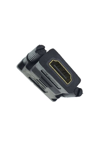 Bibilel Adaptor DVI 24+5p male to HDMI female, Bidirectional, Black