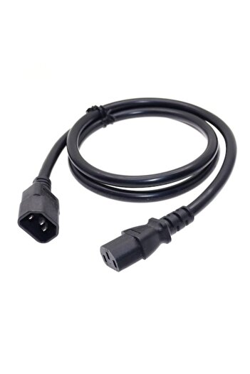 Bibilel Power Extension Cable, UPS-PC, 1.5 meters, Black