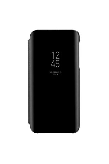 Bibilel Husă de protecție Clearview Flip pentru Huawei P20 Lite 2019, Neagră