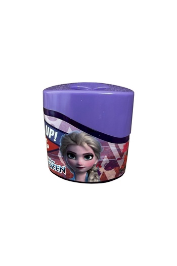 Frozen Double Compartment Metal Pencil Sharpener with Two Blades - 1 Piece