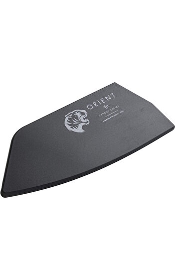 Orient Chef's knife for chopping, Carbon Series, German X50 Ultra+ Stainless Steel, black