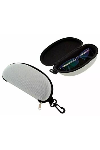 Bibilel Spectacles case, Hardcase with super soft interior, shockproof and dustproof, Gray