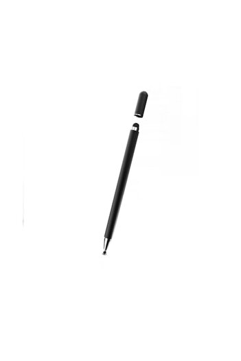 OEM Stylus Pen universal cu 2 capete de utilizare pentru dispozitive cu touch screen - Negru, 15 cm