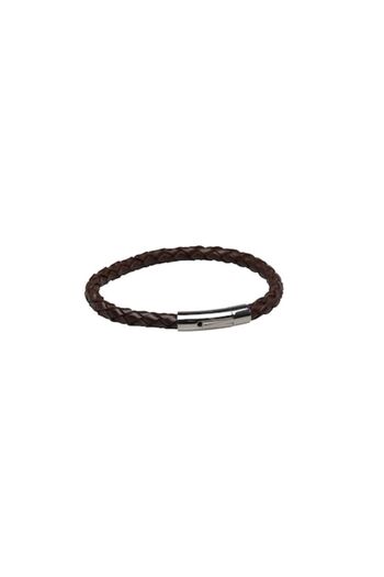 Brave Soul Braided Leather Bracelet, Brave Soul, Black