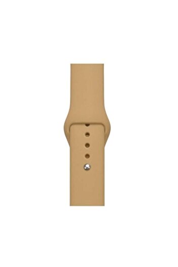 Bibilel Silicone strap for Apple Watch, compatible with size 42/44 mm, Brown Walnut, BBL1776