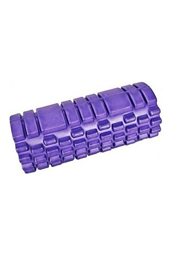 Kanteen Store Foam Roller Eva For Yoga Deep Tissue Massage Muscle Stretching Physiotherapy- Purple 14*33cm