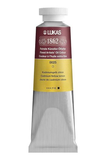Lukas 1862 OIL 37ML CADMIUM YELLOW LEMON