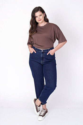 Büyük Moda HIGH WAIST MOM JEANS