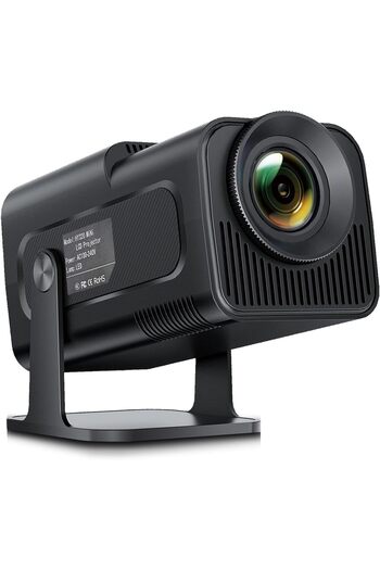 woopker Mini Projector with Wifi and Bluetooth,1080P Smart Portable Projector with 4K Support,300 AN