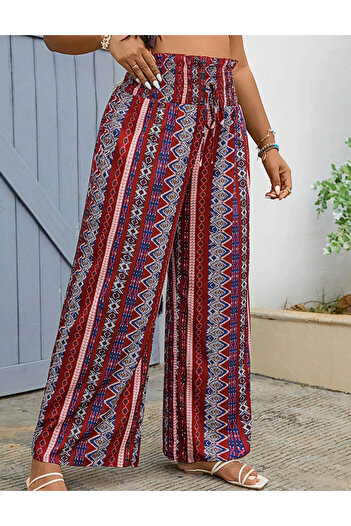 SHEIN Curve+ pants, mix colors