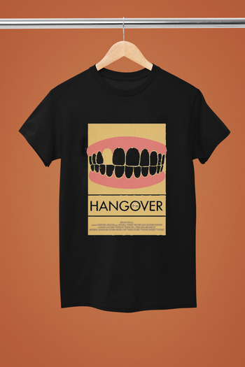 MAGORS Hangover Printed Cotton Short Sleeve Regular Fit T-Shirt