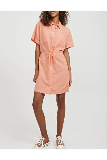 JDY mini dress, coral