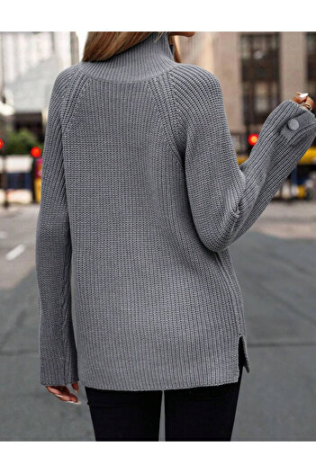 SHEIN sweater, gray