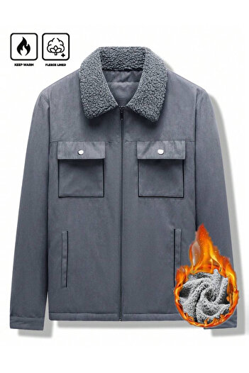 SHEIN MANFINITY jacket, gray