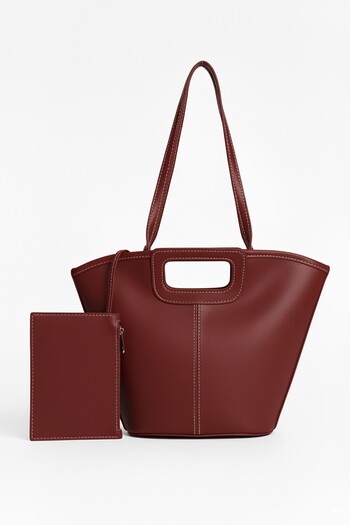 BAHELS Women's Cherry Clara Charmlı Hand and Shoulder Bag