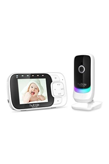 HUBBLE CONNECTED Hubble Nursery 2.8 Inch View Glow Video Baby Monitor