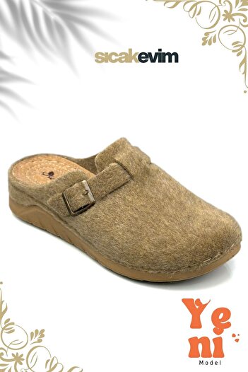 Moda Anna Women's Winter House Slippers – Warm, Lightweight and Durable Stylish Plush Slippers Mink