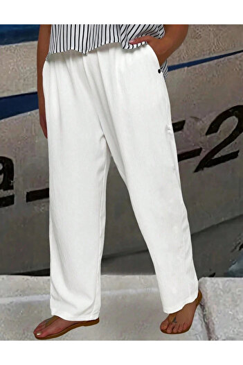 SHEIN pants, white