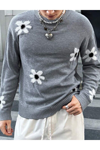 SHEIN MANFINITY blouse, gray