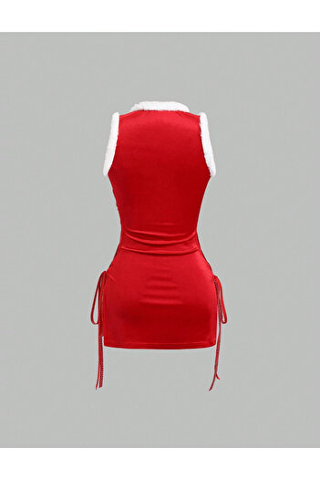 SHEIN mini dress, red