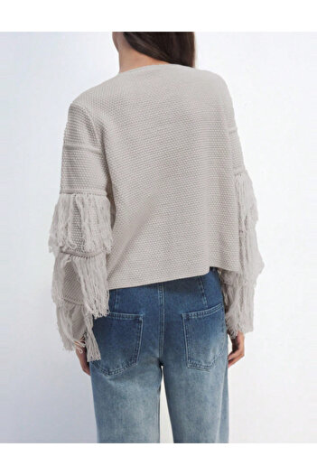 SHEIN sweater, gray