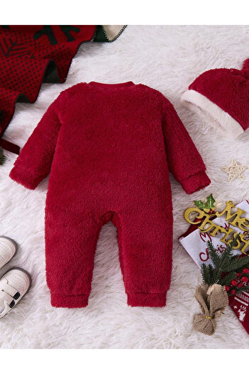 SHEIN jumpsuit, red