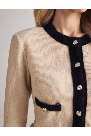 SHEIN outfit, beige