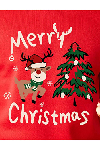 SHEIN sweatshirt, red