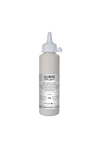 Lukas CRYL LIQUID 250ML TITANIUM WHITE