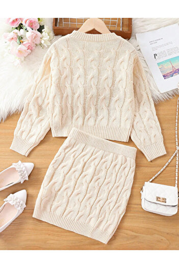 SHEIN outfit, beige