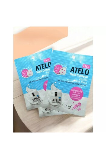 Facy Atelo Multi Collagen Peptide Sheet Mask – Hydrating & Firming Collagen Gel