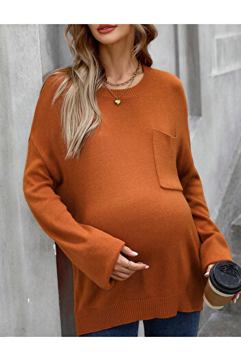 SHEIN sweater, red