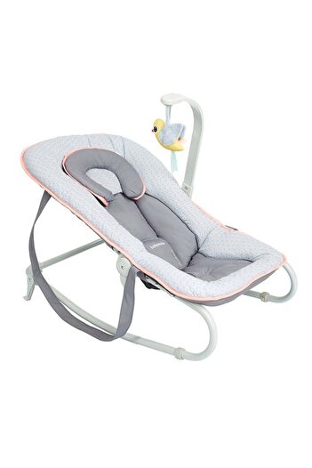 Babymoov Graphik Baby Bouncer, Rocker Chair, Reclining Backrest, Removable And Adjustable Head Suppo