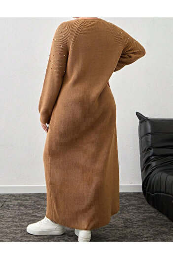 SHEIN maxi dress, brown