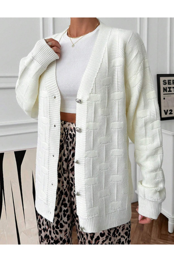 SHEIN cardigan, white