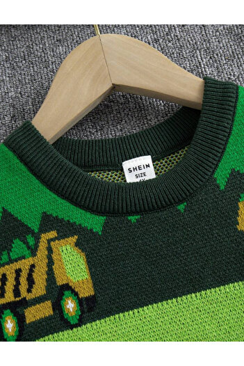 SHEIN sweater, mix colors
