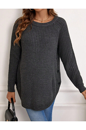 SHEIN sweater, gray