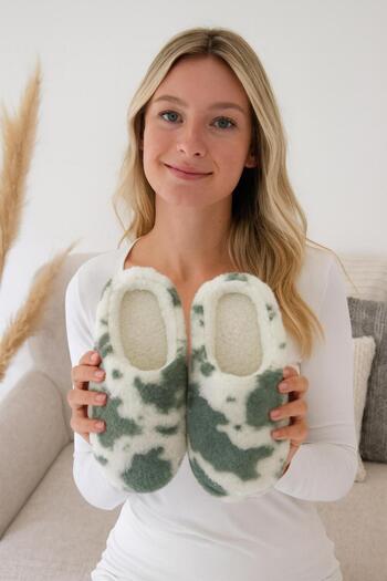 RedPlay Women's House Slippers Plush Soft Silent Sole Winter Slippers