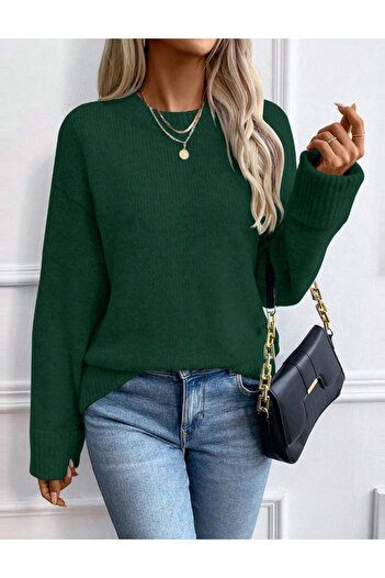 SHEIN sweater, green