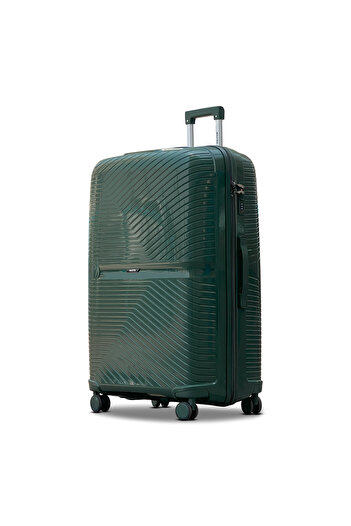 ZAAPPY Extra Large 32-Inch (36-40KG) Lightweight PP Luggage Unbreakable, Hard Shell, Security Lock