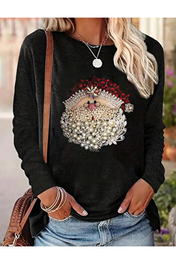SHEIN blouse, black