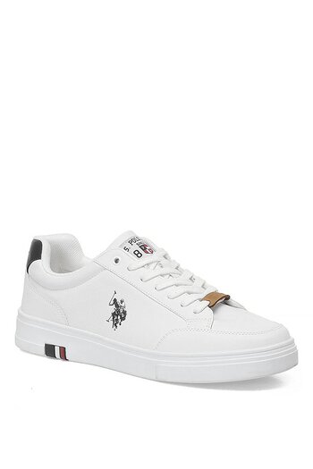 U.S. Polo Assn. A102021201 5W Norm 5Pr Men's Classic Sneaker White