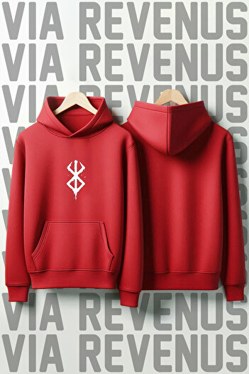 Vordevia Berserk Printed Hooded Sweatshirt