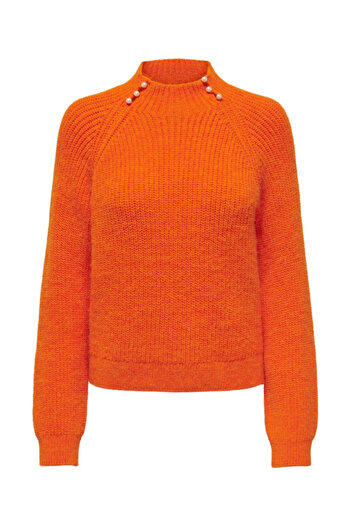 ONLY sweater, orange