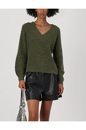ONLY sweater, khaki
