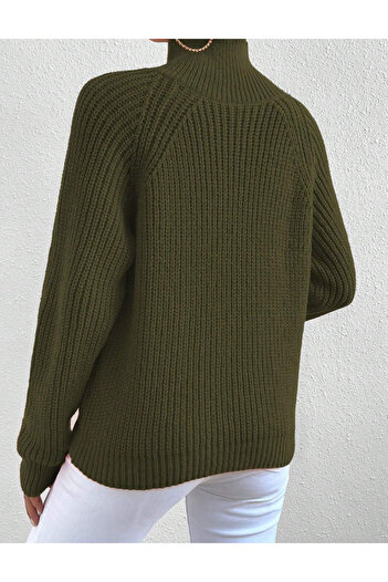 SHEIN sweater, green