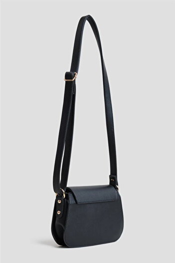 Armine Shoulder Bag with Strap 329 Black