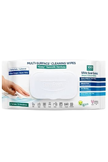 Deep Fresh Pachet 10 X Servetele Umede Multisuprafete 100buc