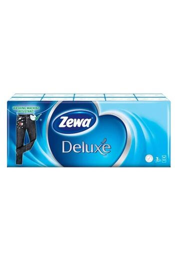 Zewa Pachet 3 X Batiste nazale De Luxe Original 3str 10buc/set