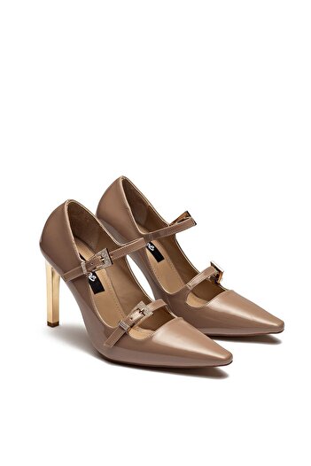 Dedos Stone Double Buckle Women's Evening Dress Shoes 4120